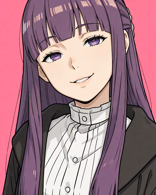 Preview of fern (sousou no frieren) generated on Akilora