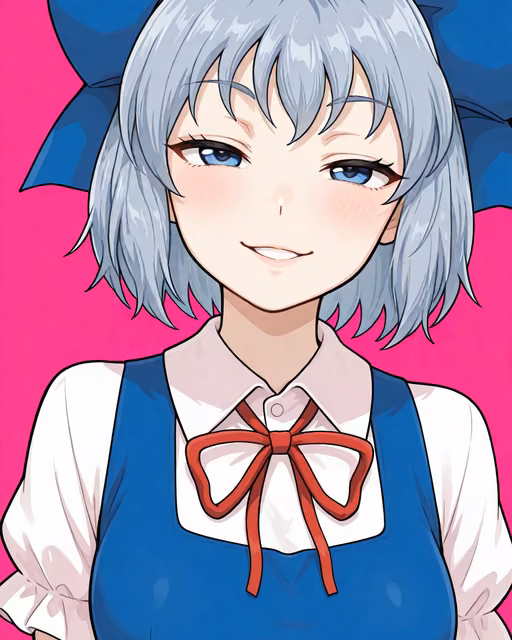 Preview of cirno generated on Akilora