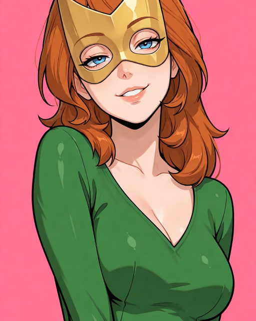 Preview of jean grey generated on Akilora