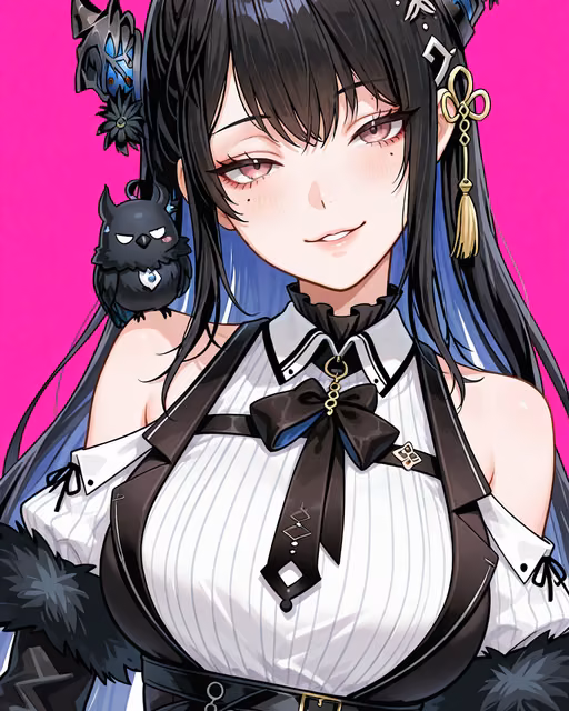 Preview of nerissa ravencroft generated on Akilora