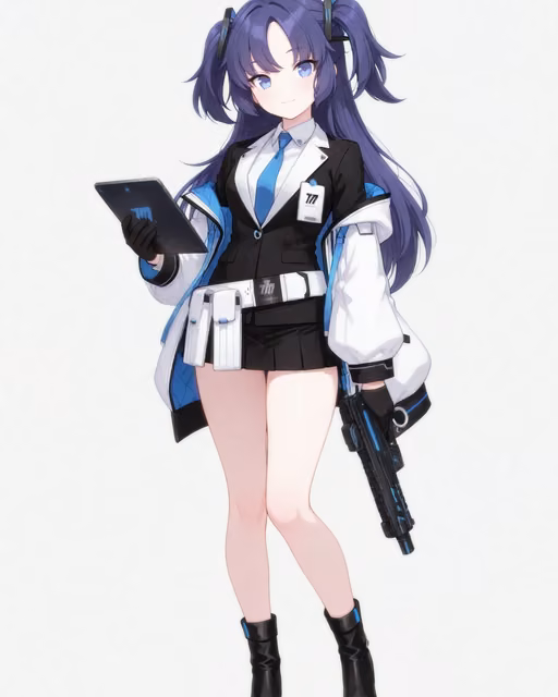 Preview of yuuka (blue archive) generated on Akilora
