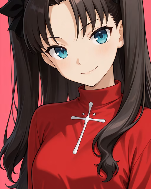 Preview of tohsaka rin generated on Akilora