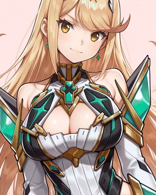 Preview of mythra (xenoblade) generated on Akilora