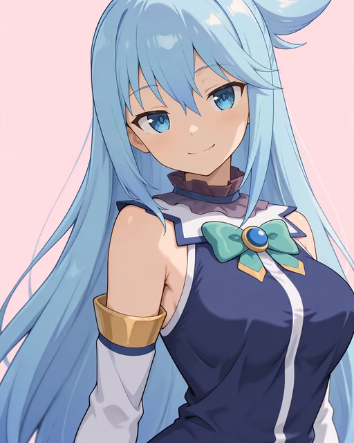 Preview of aqua (konosuba) generated on Akilora