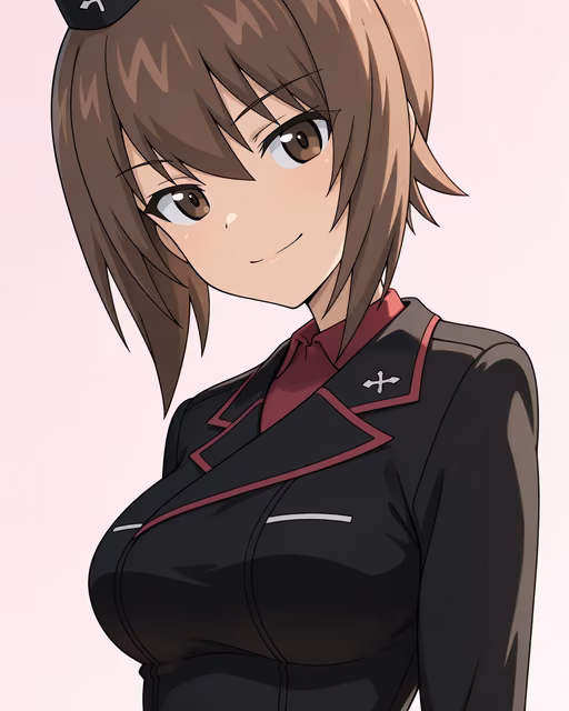 Preview of nishizumi maho generated on Akilora