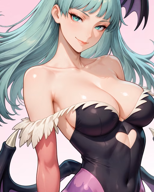 Preview of morrigan aensland generated on Akilora