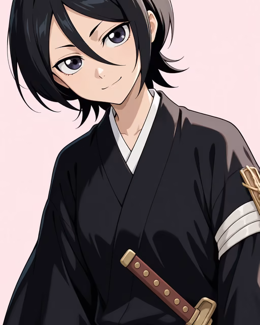 Preview of kuchiki rukia generated on Akilora
