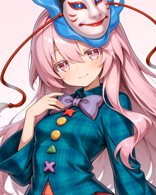 Preview of hata no kokoro generated on Akilora