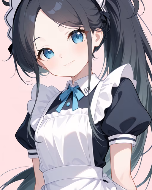 Preview of aris (maid) (blue archive) generated on Akilora