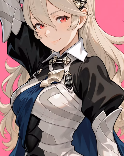 Preview of female corrin (fire emblem) generated on Akilora