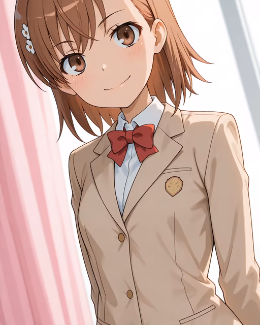 Preview of misaka mikoto generated on Akilora
