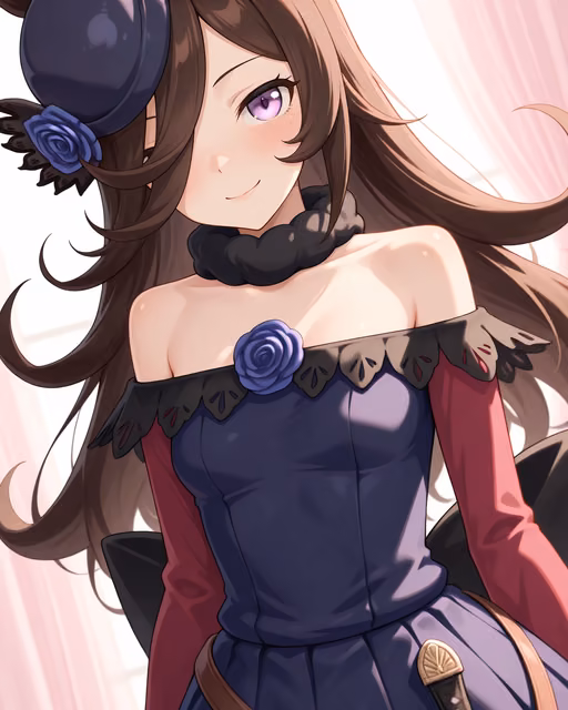 Preview of rice shower (rosy dreams) (umamusume) generated on Akilora