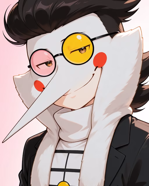Preview of spamton g. spamton generated on Akilora