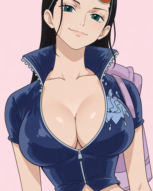 Preview of nico robin generated on Akilora