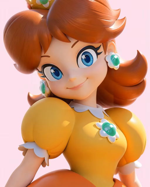 Preview of princess daisy generated on Akilora