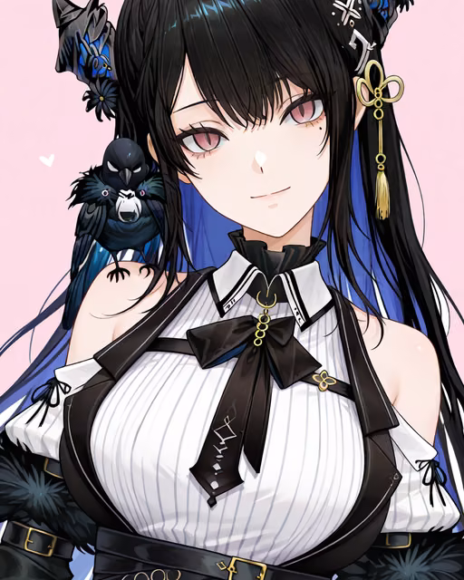 Preview of nerissa ravencroft generated on Akilora