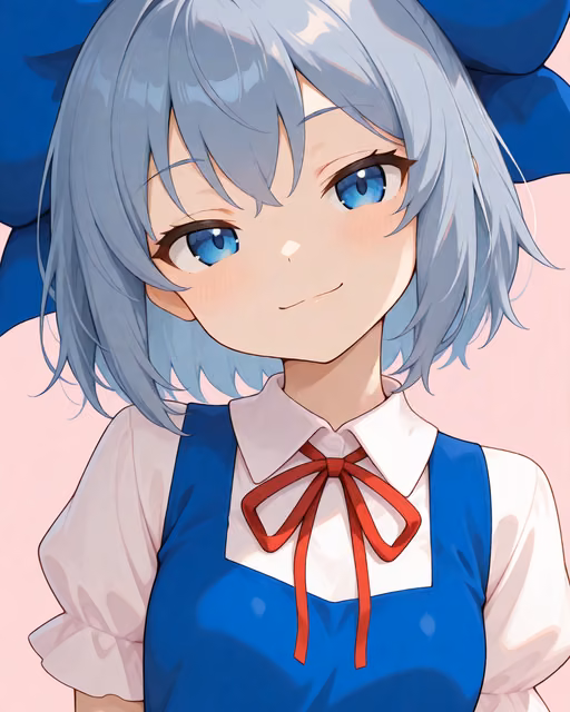 Preview of cirno generated on Akilora