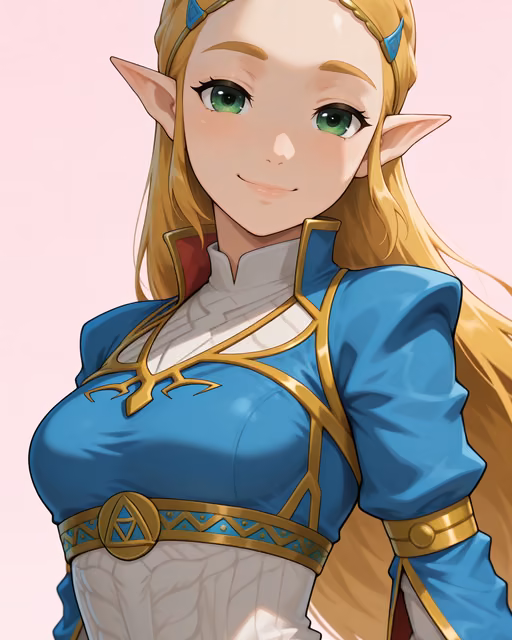 Preview of princess zelda generated on Akilora