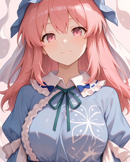 Preview of saigyouji yuyuko generated on Akilora