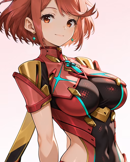 Preview of pyra (xenoblade) generated on Akilora