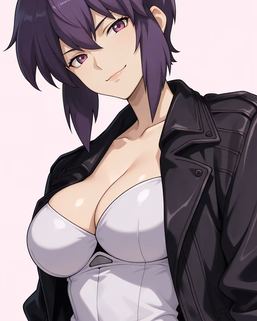 Preview of kusanagi motoko generated on Akilora
